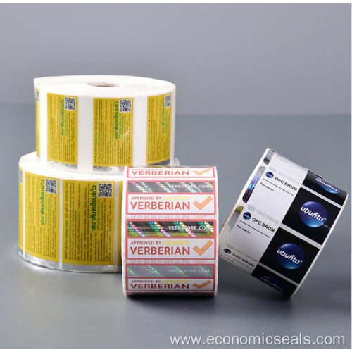 Adhensive Hologram Labels in roll